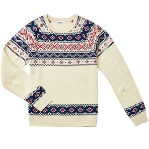 Blueberry Sweater Fair Isle Women’s Small